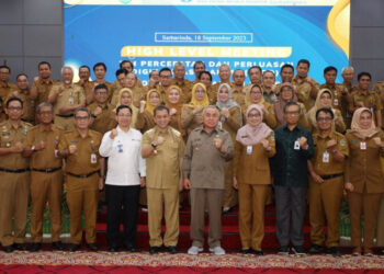 Gubernur Isran Pimpinan HLM TP2DD dan Rapim ETPD Provinsi Kaltim