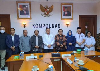 Ikut Wujudkan Pemilu Damai dan Bermartabat, SMSI Pusat Audensi dengan Kompolnas