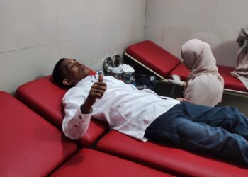 Meriahkan HUT ke-7, SMSI Sultra Gandeng PMI Gelar Donor Darah