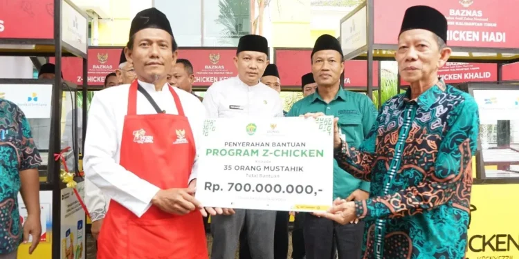 35 Mustahik Terima Bantuan Z-Chicken, Kemenag Dorong Kemandirian Ekonomi Umat