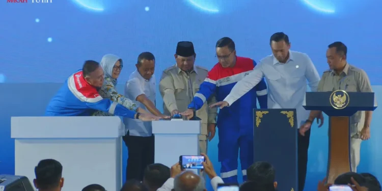 Presiden Prabowo Resmikan RDMP Balikpapan, Kapasitas Kilang Naik Jadi 360 Ribu Barel per Hari